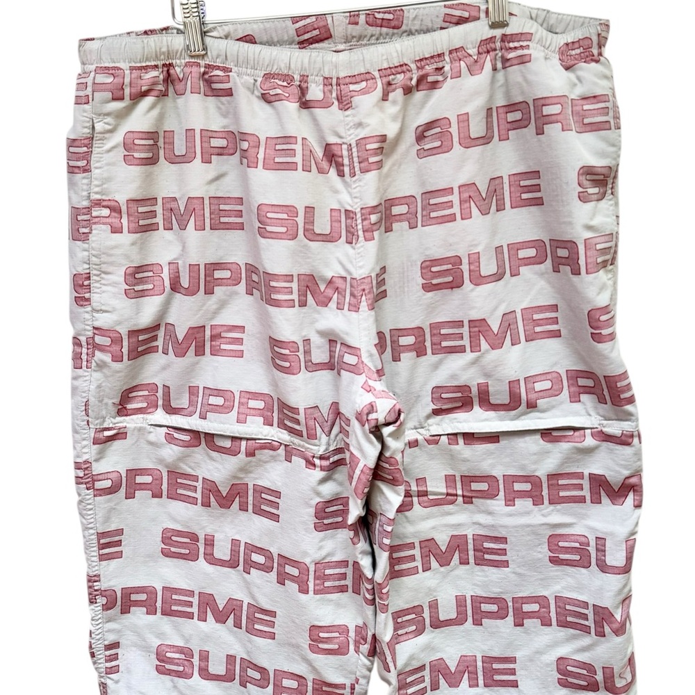 Supreme Logo Ripstop Track Pant - Picture 6 of 16